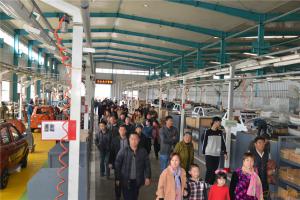 濱州陽(yáng)信 工廠看車(chē)團(tuán) 為時(shí)風(fēng)制造點(diǎn)贊